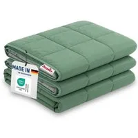 Paradies Microfaserbettdecke Sorelia, Bettdecke ohne Bezug nutzbar, Füllung: 100% Polyester, Bettdecke mit integriertem Bezug, leichte Sommerdecke 135 x 200cm
