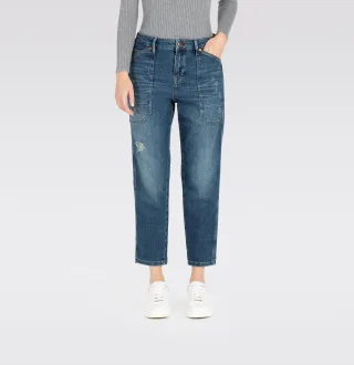 MAC - MAC JEANS - IOWA, Auth. comfort vintage denim blau - Gr. - 42