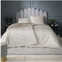 Estella Bettwäsche Estella Mako Jersey Bettwäsche 135x200 Ruben creme Spiralen Wellen, Mako-Jersey, 2 teilig, für Sommer und Winter