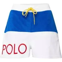 Polo Ralph Lauren Sweatshorts Shorts Terry Frottee Kordelzug Bermuda Hose Kordelzug, Besticktes Logo, Eingrifftaschen, Terry Frottee