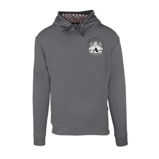 Aquascutum - Kapuzenpullover für Herren (Schwarzgrau)