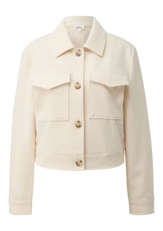s.Oliver - Indoor-Jacke beige - Gr. - 42