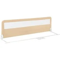 COSTWAY Bettschutzgitter Rausfallschutz, 180cm, mit Sicherheitsgurten