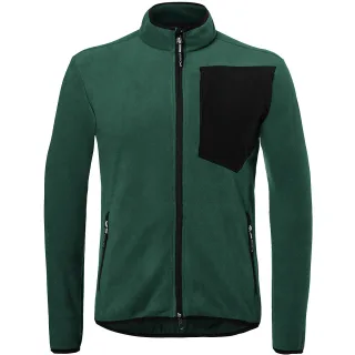 KÜBLER WEATHER Fleecejacke moosgrün/schwarz S - 1254 6201-6599-S