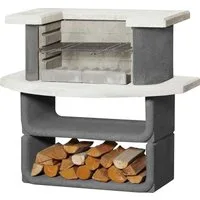 Buschbeck Holzkohlegrill Grillbar Oregon, BxTxH: 110x65x101 cm