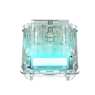 10/30/70Pcs Gateron Magnetic Jade Max Switch Set Hall Effect Linear Feel Transparent Adjustable Actuation Travel HIFI So