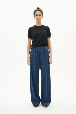 Casual Hose Relaxed fit Blue denim