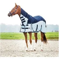 Horse Guard Pferde-Regendecke Regen- und Insektendecke Aiman für Pferde, blau