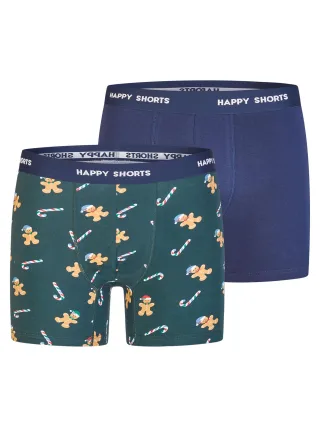 Happy Shorts Herren Boxer ChristmasBoxershorts, Unterhose, Boxerbriefs