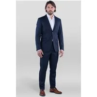 SANDER STELLAN Anzug Herren Business Anzug Slim Fit mit Kleidersack (Anzug Set, 2-tlg., Sakko und Hose) festlich, elegant, modern