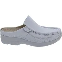 WOLKY Wolky Roll-Slide, Clog, Printed leather, White 0620270-101 Clog