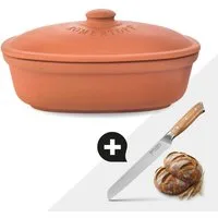 RÖMERTOPF Römertopf Brot Frischetopf MAXI Terracotta