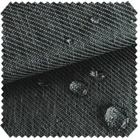 novely® Stoff OXFORD 350D Outdoor-Stoff Leinen-Look Mélange Polsterstoff, Wasserabweisend, Outdoor, Meterware, 1lfm