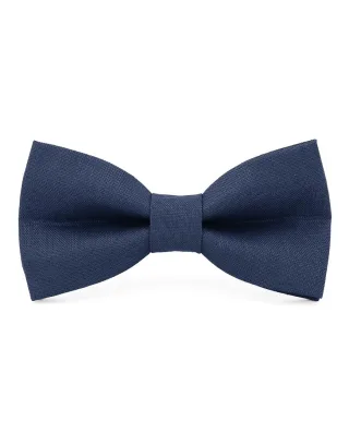 mr. célestin - Fliege aus Leinen - Pound blau