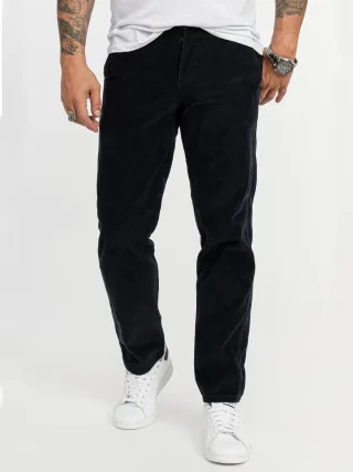 Rock Creek Stoffhose Schwarz