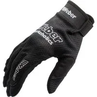 Weber GmbH Fahrradhandschuhe Ultra Lite Motorrad & Fahrrad Handschuhe schwarz mit hervorragendem Grip, ultra-leicht und luftdurchlässig