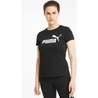 PUMA T-Shirt ESS LOGO TEE Regular Fit, Kurzarm, sportlicher Look