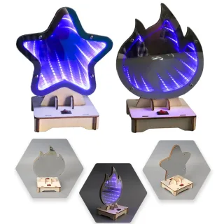 Children's DIY Science Technology Project Time Tunnel Model Educational Toys Optical Extensione Experiments
