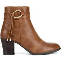 Clara Barson Clara Barson Stiefeletten Damen WYL1890-42 Braun Stiefelette