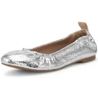 Ilse Jacobsen PANORA01 Ballerina Ballerina, flexibel, PU metallic, TPR-Sohle, modern, bequem