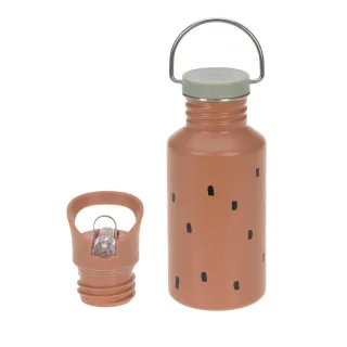 Lässig Edelstahltrinkflasche Happy Prints Karamell
