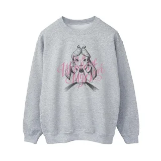 Disney - "Alice In Wonderland In A World Of My Own" Sweatshirt für Damen (Grau)