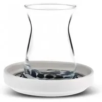 Karaca Teeservice Roman 12 tlg. Keramik Teeset 10 cm - Elegantes Tee Service-Set