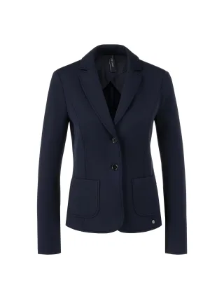 Marc Cain Essentials - Blazer mit aufgesetzten Taschen midnight blue - Gr. - 36