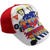 Fireman Sam Baseball Cap Feuerwehrmann Sam und Elvis Kinder Baseball Kappe Gr. 52 bis 54