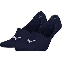 PUMA Füßlinge PUMA UNISEX MID CUT FOOTIE (2 Paar) No-Show-Socks, Silikon in der Ferse für optimalen Halt