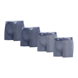 4-Pack Boxers von Cappuccino Italia in der farbe Blau und in größe S.