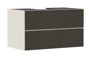Hansgrohe Xevolos E Waschtischunterschrank Sandbeige Matt 980/550 mit 2 Schubkästen für Konsole mit 54191660