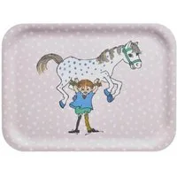 Muurla Platzset Tablett Pippi Langstrumpf And The Horse (27x20 cm)