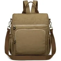 KONO Rucksack Vintage Schulter-Rucksack für Damen