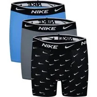 Nike Sportswear Boxershorts PRINTED EVERYDAY COTTON 3PK BOXER BRIEF - für Kinder (Packung, 3-St., 3er-Pack) aus Baumwolle und Elasthan, dreierpack, strapazierfähig