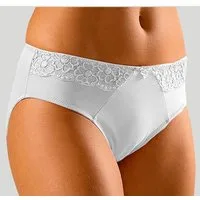 LASCANA Slip mit seitlichen Spitzeneinsätzen