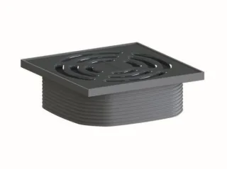 Dallmer Aufsatz DallDrain Pure, graublau, 120 x 120 mm, 518224 518224