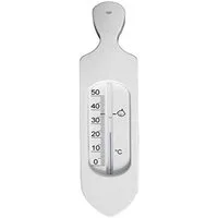 TFA Dostmann Badethermometer Badethermometer Messbereich 0° bis +50° weiß L 37 x B 11 x H 195 mm, 1-tlg.