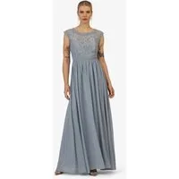 Kraimod Abendkleid aus hochwertigem Polyester Material mit Rundhalsausschnitt
