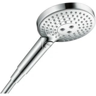 hansgrohe Axor S 120 3jet Handbrause 26051000 chrom, RainAir, Rain, Whirl, EcoSmart