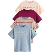 Next T-Shirt 4er-Pack Oversized T-Shirts (4-tlg)