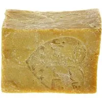 Zhenobya Feste Duschseife Alepposeife Olivenöl, Olivgrün, 200 g