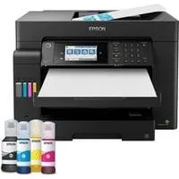 EcoTank ET-16605, Multifunktionsdrucker schwarz, USB, WLAN, Scan, Kopie, Fax, Duplex (Druck), Duplex (Scan)