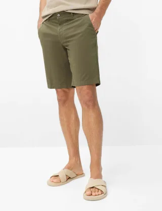 Brax Herren Bermuda Style BOZEN OLIVE Grün Oliv, grün - oliv, Gr. 30