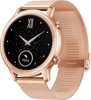 Honor Watch Magic 2 [inkl. Edelstahlarmband gold] 42mm Edelstahlgehäuse sakura gold