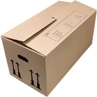 Packen24 GmbH Umzugskarton Umzugskarton L 665 x 340 x 325 mm Umzugskiste zweiwellig