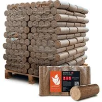 HEIZFUXX Holzbriketts Nestro XL Red, 960 kg, (Palette, 96-St)