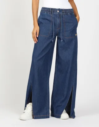 GANG - 94PAIGE WIDE - wide fit rinsed blue - Gr. - 29