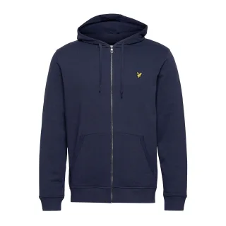 Lyle & Scott Kapuzenpullover mit Reißverschluss in Navy