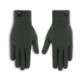SALEWA - Cristallo Merino Handschuhe Damen - Grün (Gr.6/S)